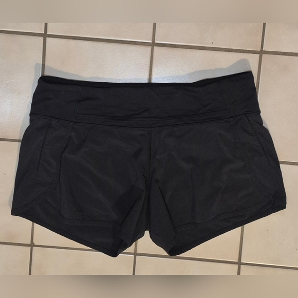 Lululemon Run Times Short *4-way Stretch 4" Black - Picture 5 of 8
